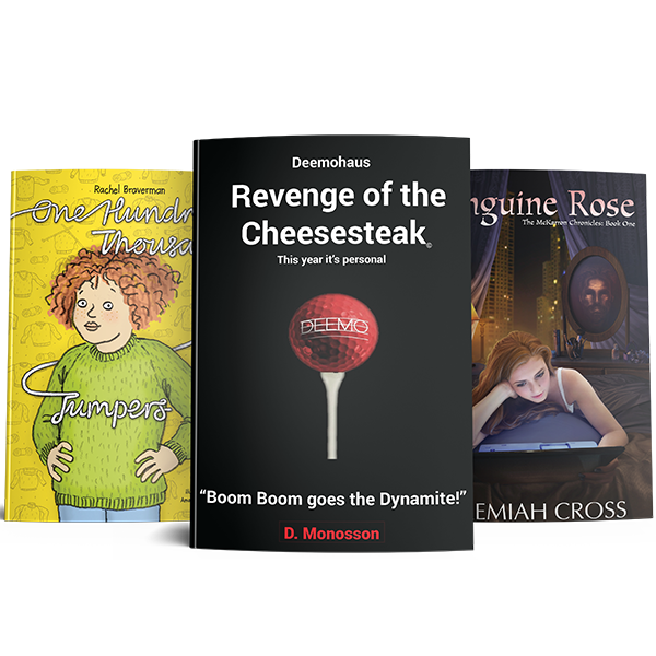 Print Cover for Revenge of the Cheesesteak, Sanguine Rose and One Hundred Thousand Jumpers